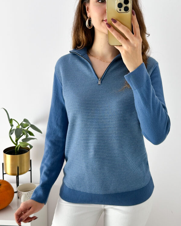 Sweter Hugo Boss 100% wełna dziewicza M - obrazek 2