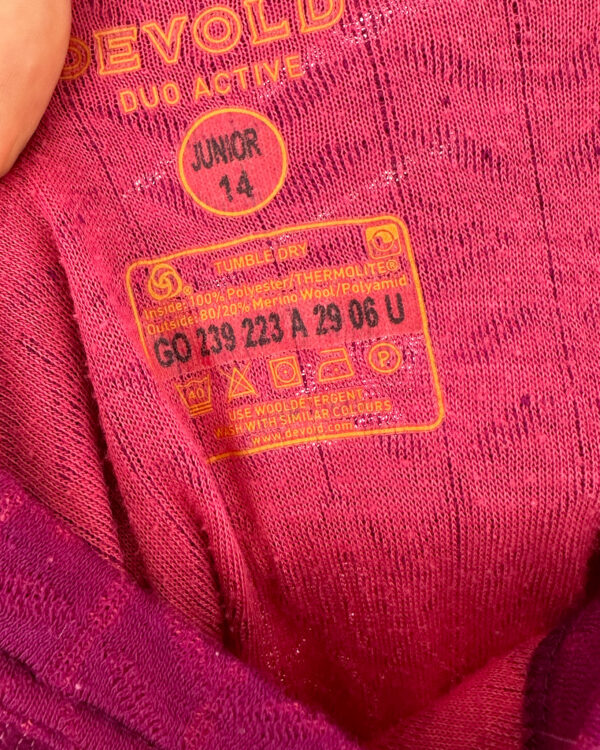 Koszulka termoaktywna Devold 80% wełna merino XS - obrazek 4