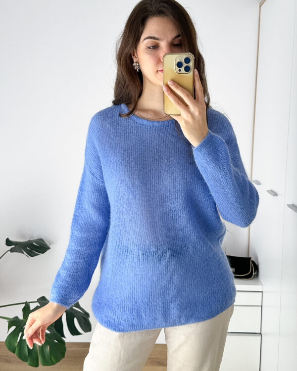Sweter Marie Philippe 35% wełna 30% moher XL - obrazek 3