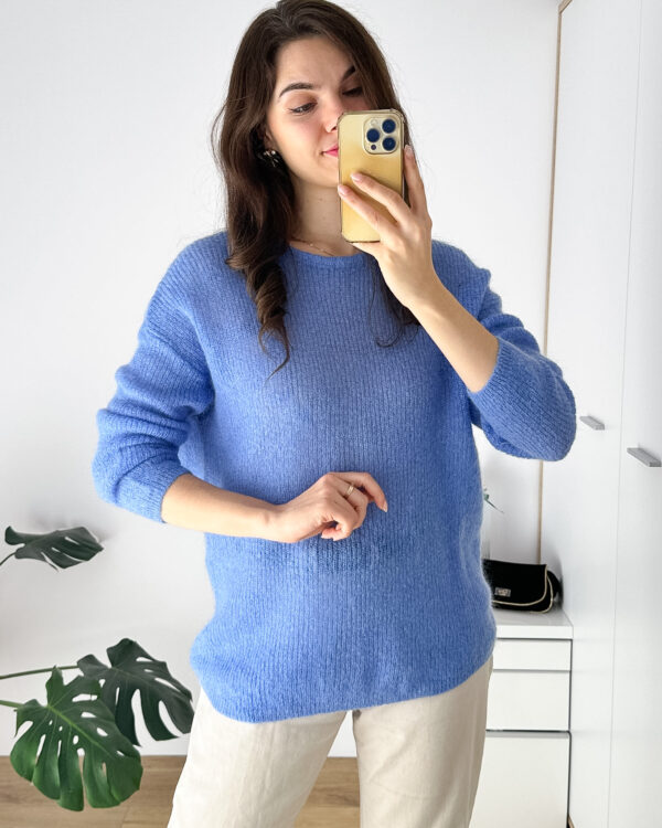 Sweter Marie Philippe 35% wełna 30% moher XL