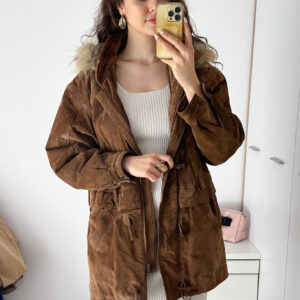 Kurtka 100% zamsz r M