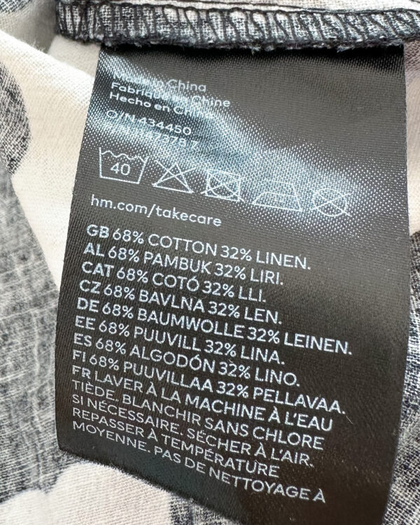 Sukienka 68% bawełna 32% len M - obrazek 6