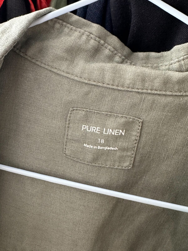 Koszula M&S 100% len r 18 - obrazek 5