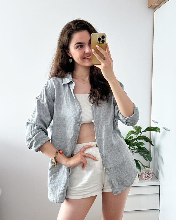 Koszula UNIQLO 100% len L