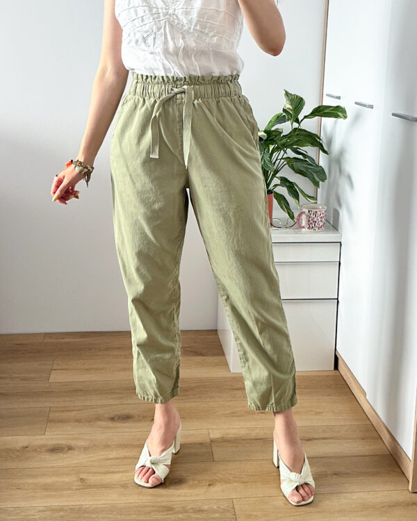 Spodnie Zara 100% bawełna M/L