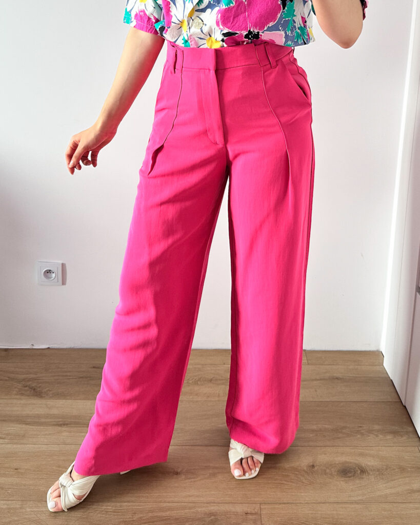 Spodnie Zara 45% lyocell Nowe z metką S/M
