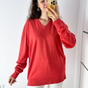 Sweter 96% wełna merino XL