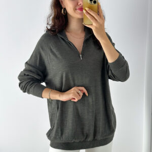 Sweter 100% wełna merino 3XL