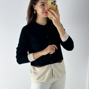 Sweter 100% wełna merino M