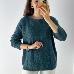 Sweter 36% moher 32% wełna L