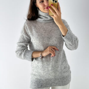 Sweter 32% moher 32% wełna XS