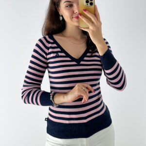 Sweter 80% wełna XS wada