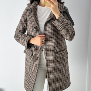 Płaszcz 54% wełna 36 wada