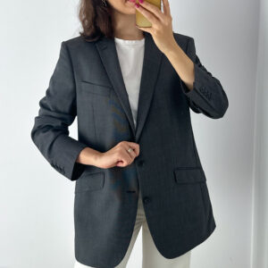 Marynarka 100% wełna Woolmark wada M