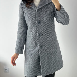 Płaszcz 85% wełna 44