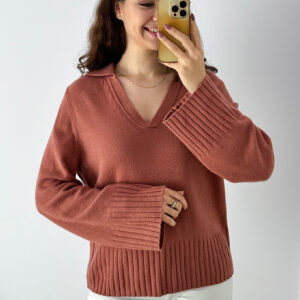 Sweter 30% wełna 10% kaszmir 35% wiskoza L