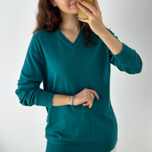 Sweter 100% wełna merino Woolmark L