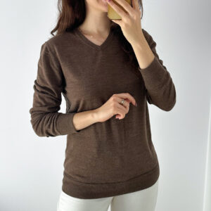 Sweter 100% wełna merino L