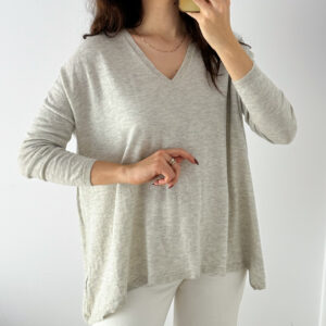 Sweter 65% wełna 5% kaszmir S