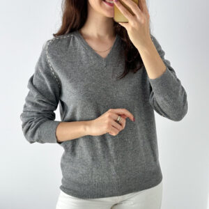 Sweter 90% wełna 10% kaszmir