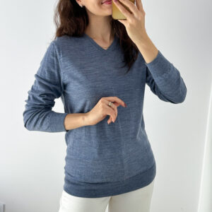 Sweter 100% wełna merino L