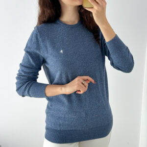 Sweter 70% wełna merino 30% bawełna S