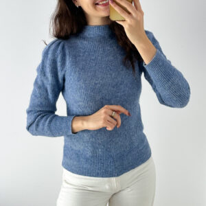 Sweter 32% alpaka 32% wełna S