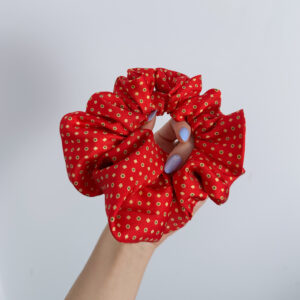Scrunchie maxi 100% jedwab