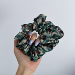 Scrunchie maxi 100% jedwab