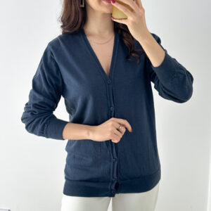 Sweter 70% wełna merino L wada