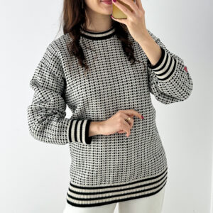 Sweter 100% wełna L