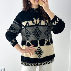 Sweter 100% wełna wada