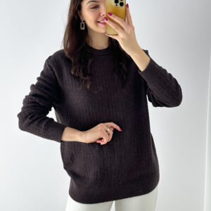 Sweter 100% wełna jagnięca L