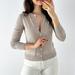 Sweter 100% wełna merino S wada