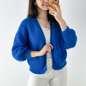 Sweter 100% wełna moher