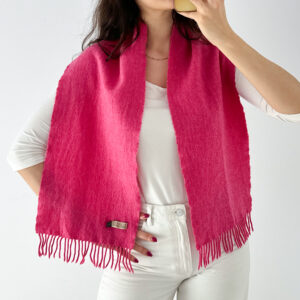 Szalik 100% wełna wada