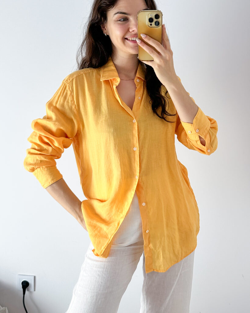 Koszula Massimo Dutti 100% len L